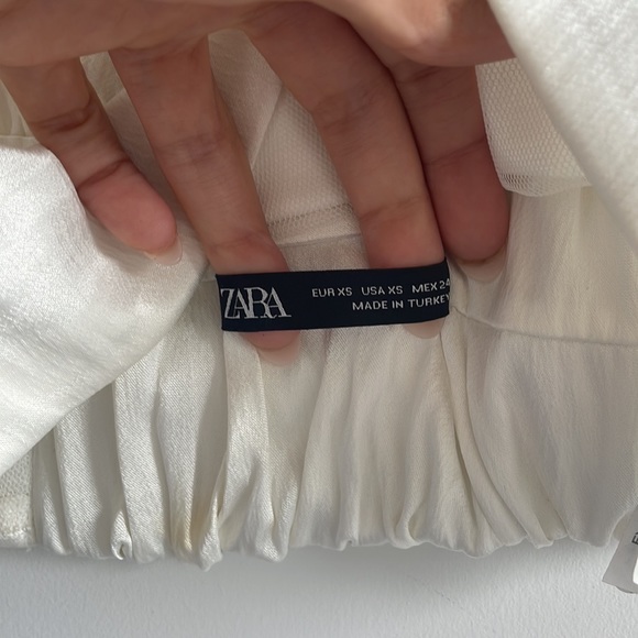 Zara satin crop top - Picture 4 of 8